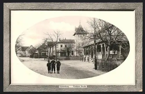 AK Vienenburg, Blick in die Goslarer Strasse