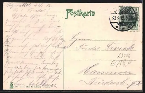 AK Salzwedel, Häuser an der Neuperverstrasse