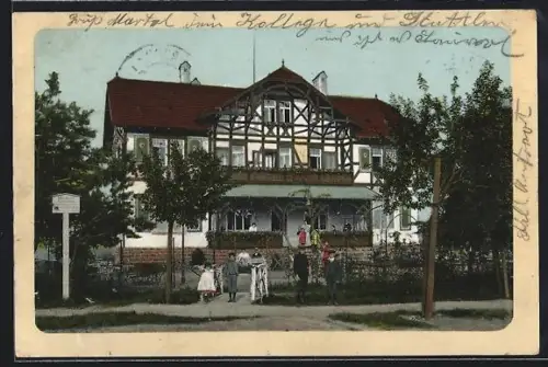 AK Kitzingen a. M., Cafe Waldesruh