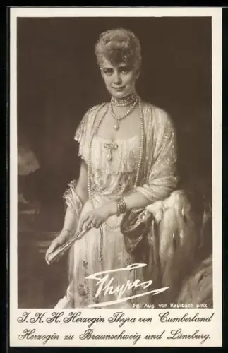 AK Herzogin Thyra von Cumberland, Herzogin zu Braunschweig und Lüneburg