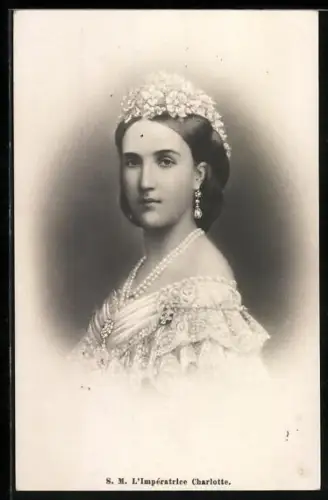 AK S. M. L`Impératrice Charlotte