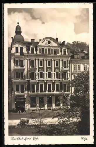 AK Karlsbad, Hotel Post