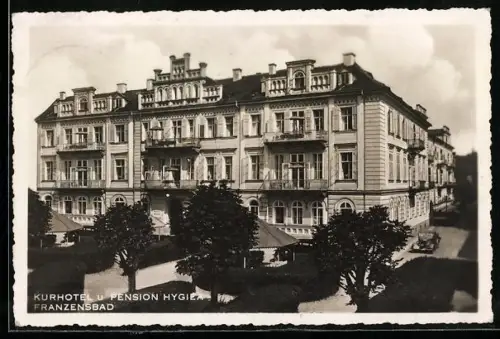 AK Franzensbad, Kurhotel und Pension Hygiea