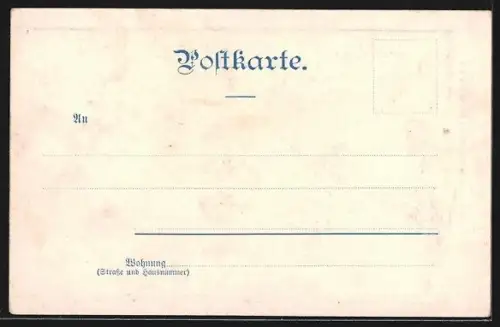 AK Stuttgart, Schlossplatz, Stiftskirche