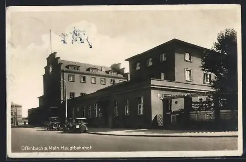 AK Offenbach a. Main, Hauptbahnhof