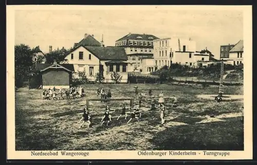 AK Wangerooge, Oldenburger Kinderheim, Turngruppe