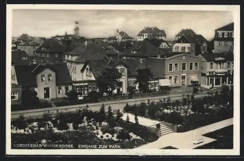AK Wangerooge, Eingang zum Park