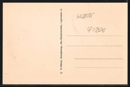 AK Berlin-Wedding, Lessing-Gymnasium, Schöningstrasse 17, Gesangsaal