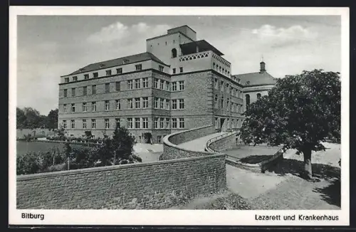 AK Bitburg, Lazarett und Krankenhaus
