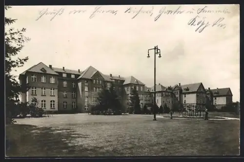 AK Grabowsee /Oranienburg, Heilstätte Grabowsee, Hans-Böhm-Gebäude