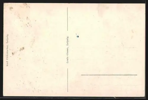 AK Leipzig, Marktplatz, englische Feldgeschütze erobert bei Ypern, Aufstellung durch sächsische Truppen