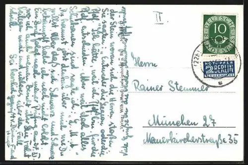 AK Speyer a. Rh., Domgarten, Heidentürmchen