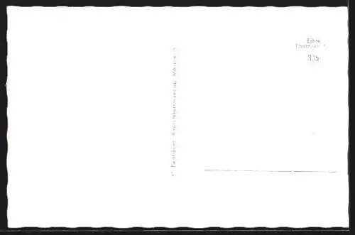 AK Burghausen a. Salzach, Flusspartie im Ort