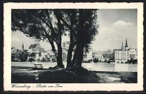 AK Wasserburg / Inn, Ortspartie
