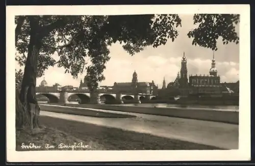 AK Dresden-Neustadt, Am Königsufer