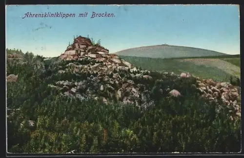 AK Brocken, Ahrentsklintklippen