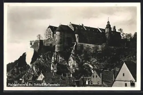 AK Heidenheim a. d. Bz., Schloss Hellenstein