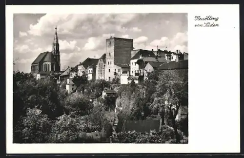 AK Neuötting, Ortsansicht von Süden