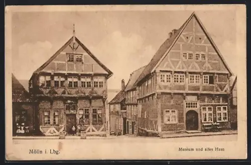 AK Mölln i. Lbg., Museum und altes Haus