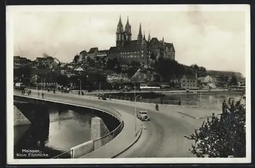 AK Meissen, Neue Elbbrücke