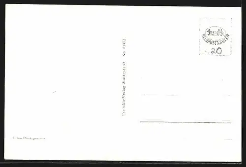 AK Calw, Panoramaansicht des Ortes