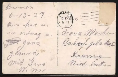 AK Bremen, Rathaus, Dom, Börse