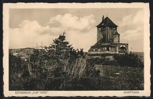 AK Burg /Fehmarn, Zur Tiefe, Wartturm