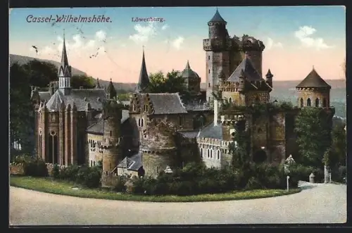 AK Cassel-Wilhelmshöhe, Löwenburg