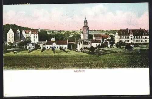 AK Idstein, Ortsansicht mit Kirche