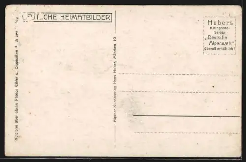 AK St. Bartholomä a. Königssee, Partie im Ort