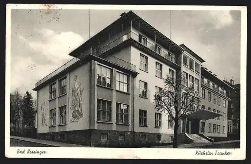 AK Bad Kissingen, Kurheim Franken in der Menzelstrasse