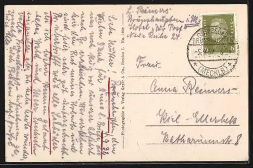 AK Brunshaupten, Blick zum Strand