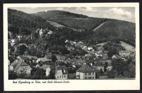AK Bad Elgersburg in Thür., Karl-Eduard-Warte