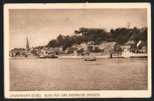 AK Lauenburg /Elbe, Blick auf das ehemalige Schloss