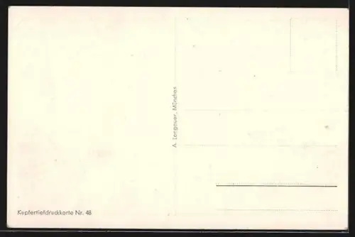 AK München, Blick von der Turmstube der Peterskirche