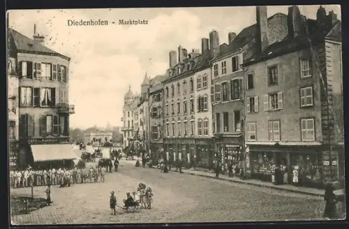 AK Diedenhofen, Marktplatz