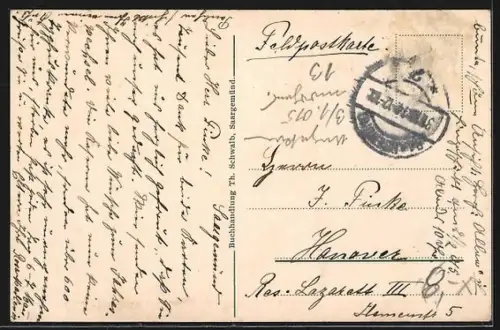 AK Saargemünd, Neustadt