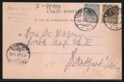 AK Delle, Vue sur le village et la campagne environnante