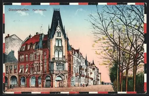 AK Diedenhofen, Park-Strasse