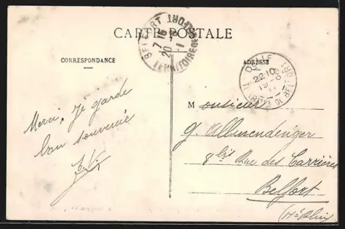 AK Delle, Frontière Franco-Suisse, Place de la République