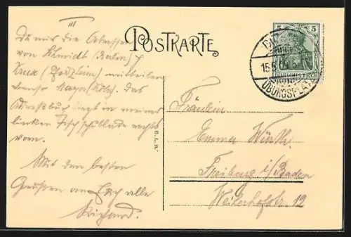 AK Bitsch /Lothr., Festung und Bischöfliches Institut St. Augustin