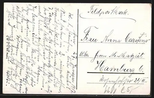 AK Saargemünd, Partie an der Saar