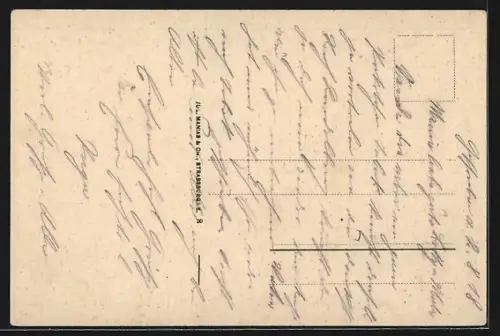 AK Duss i. L., Poste et église évangélique