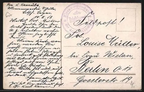 AK Bitsch, Baracken auf dem Truppenübungsplatz