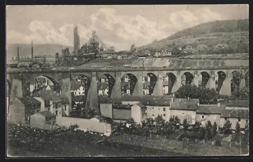 AK Kneuttingen, Kneuttinger Brücke und Hütte Friede