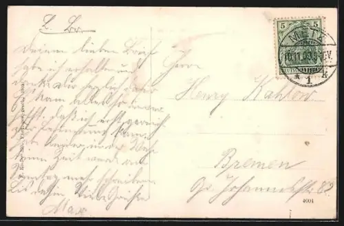 AK Metz, Palais du Commandant Général et jardins adjacents