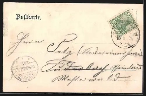 AK Gravelotte, Jägerdenkmal, Gasthof E. Driant, Kaiserstein