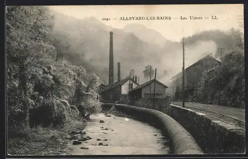 AK Allevard-les-Bains, Les Usines