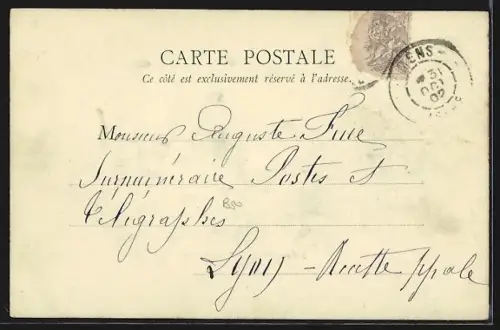 AK Mens /Isère, Vue générale