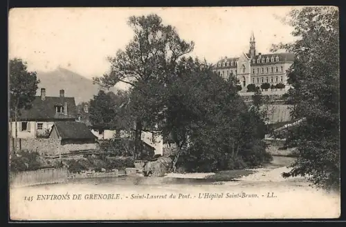 AK Saint-Laurent-du-Pont, L`Hôpital Saint-Bruno près de la rivière